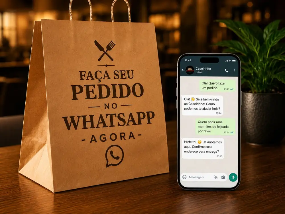 Faça seu pedido pelo WhatsApp — Caseirinho